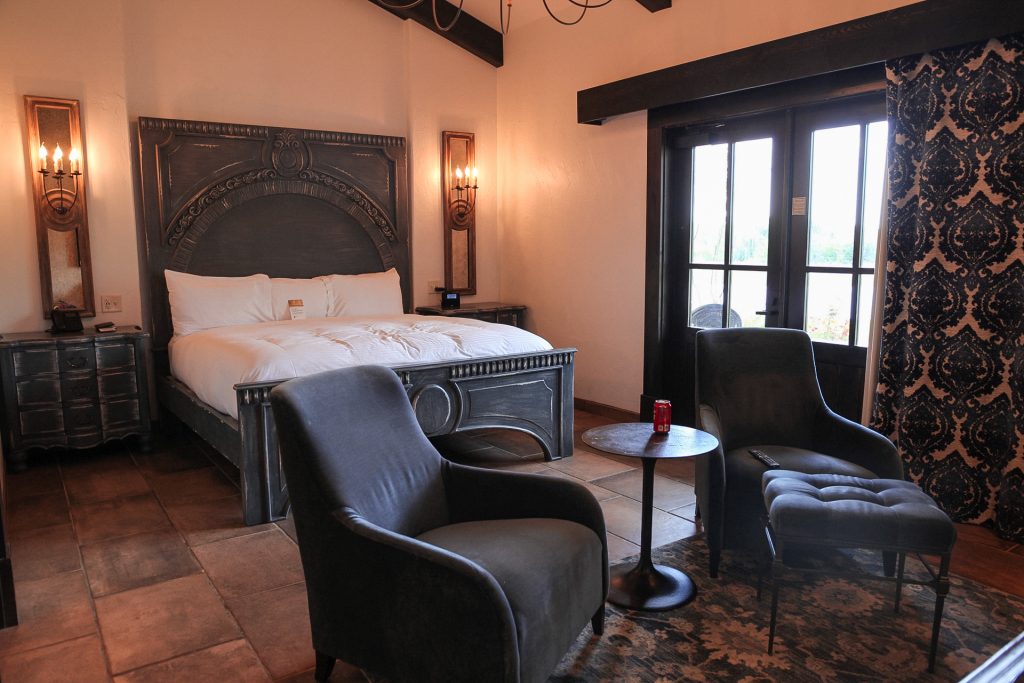The Casa King Size Suite at Gervasi Vineyard in North Canton, Ohio