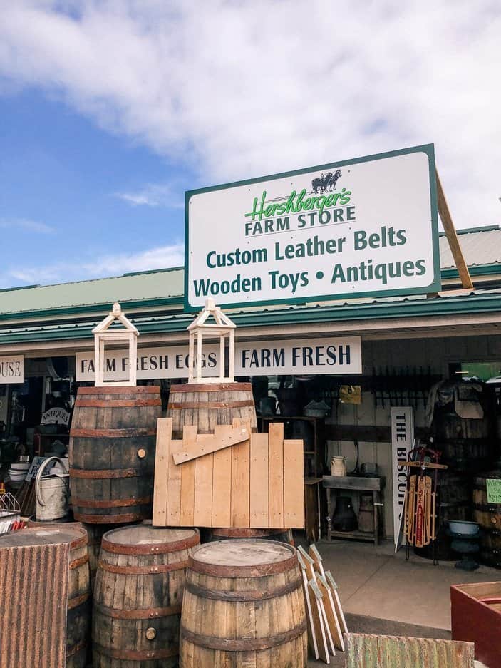 Hershberger's Farm Store in Ohio's Amish Country