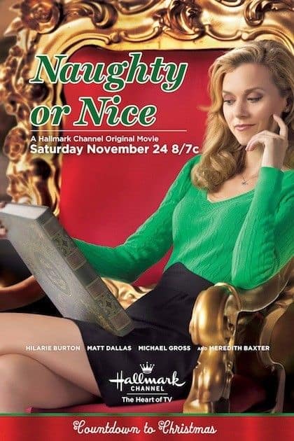 Naughty or Nice Hallmark Movie Poster