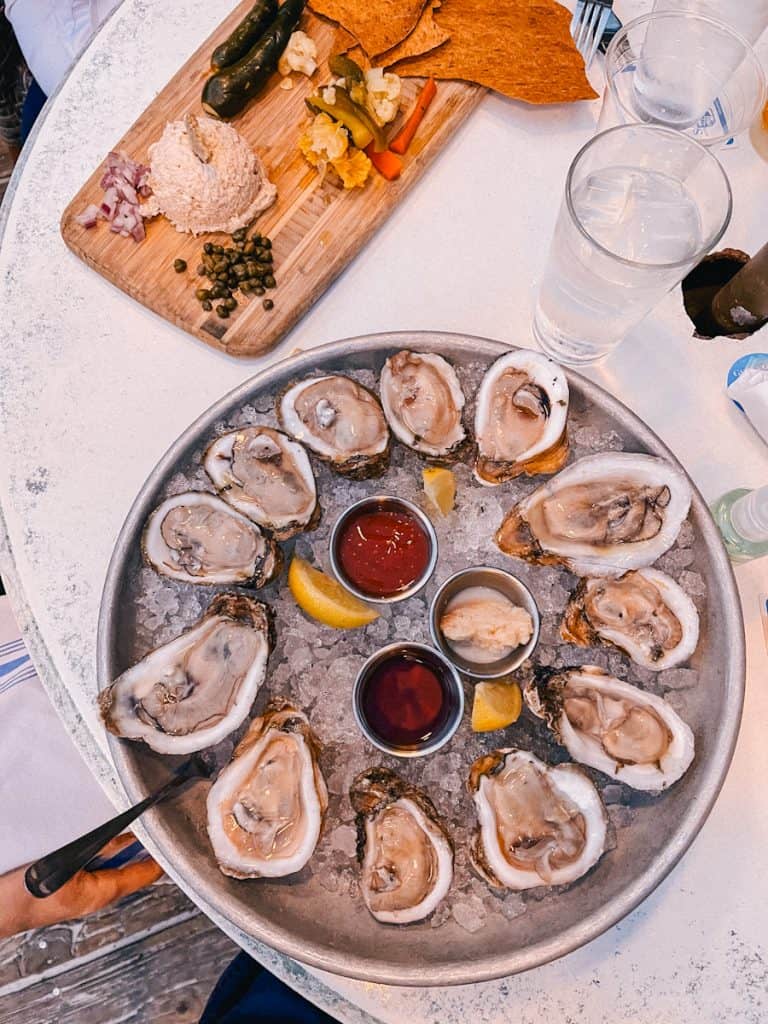 The Sandbar Restaurant AMI. Oysters. Anna Maria Island Restaurant Guide - Where to eat on Anna Maria Island. 