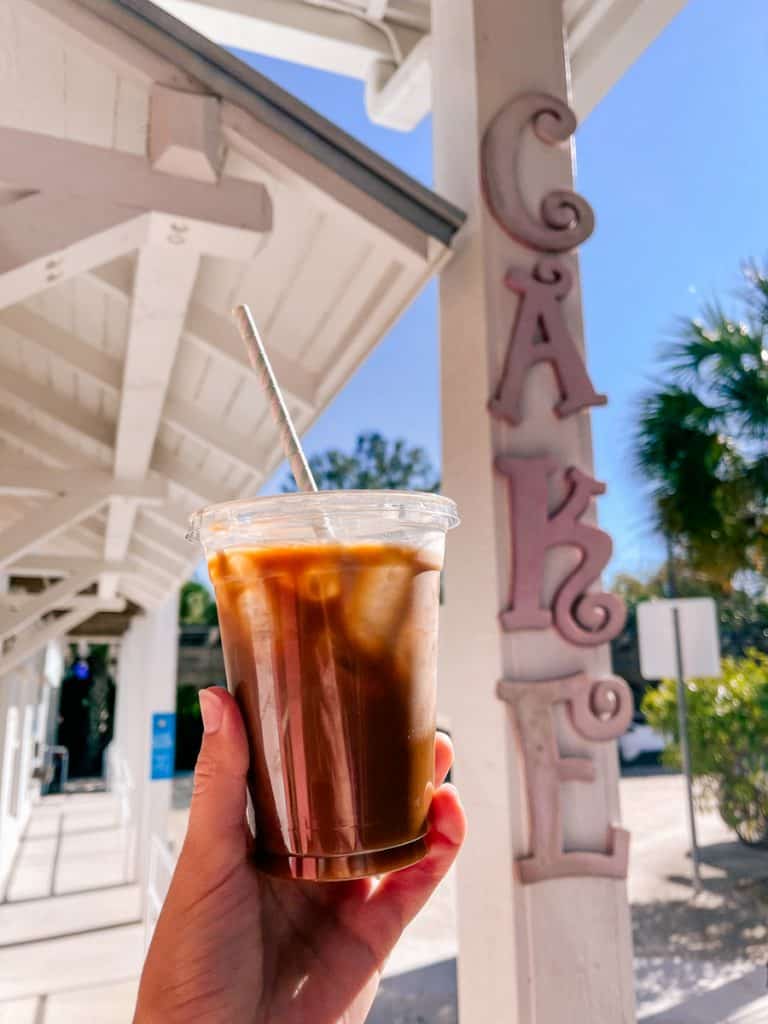 Coffee from Hometown Desserts. Anna Maria Island Restaurant Guide - Where to eat on Anna Maria Island.
